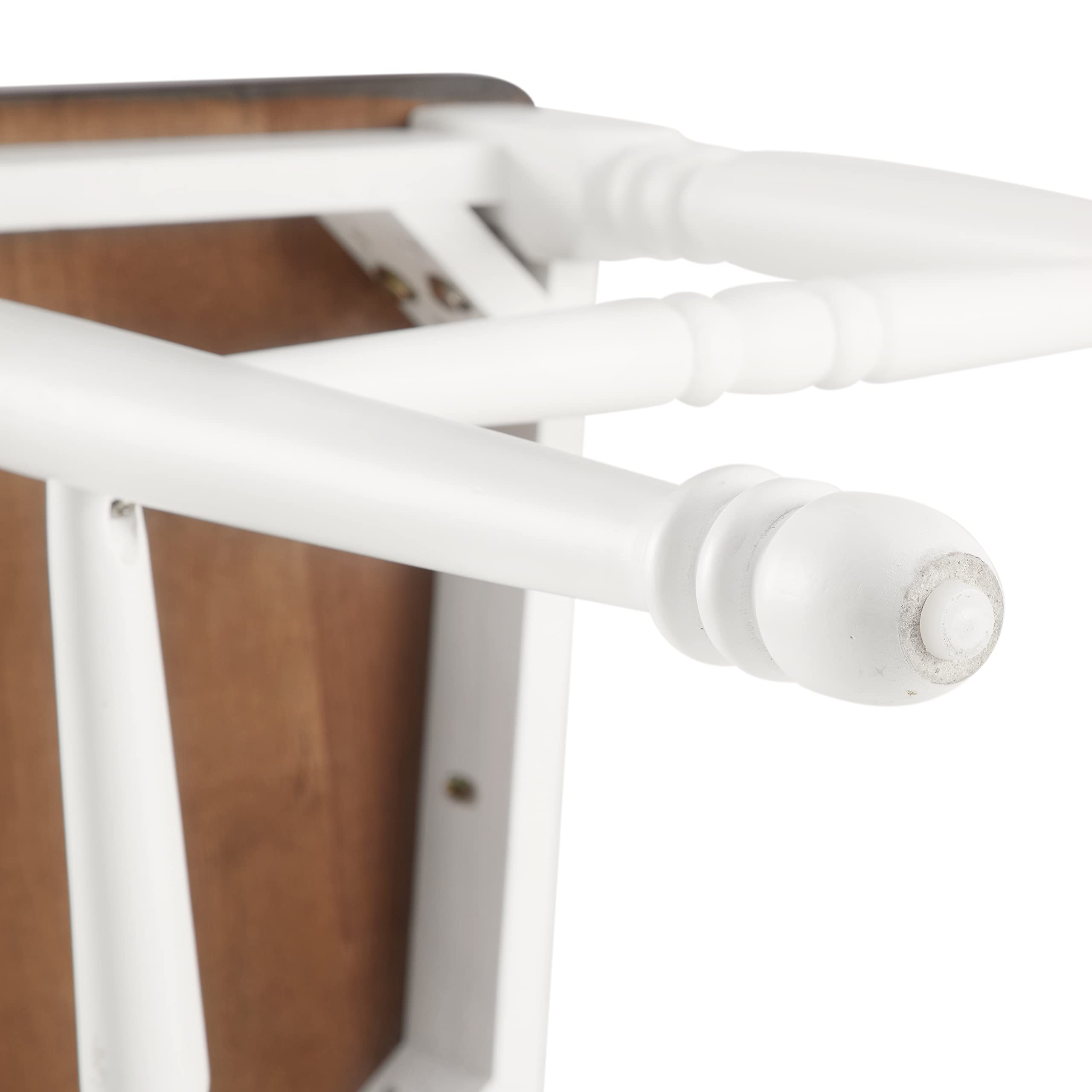 Crosley Furniture Shelby Wood X Back Counter Height Bar Stools Set of 2 - Image 10