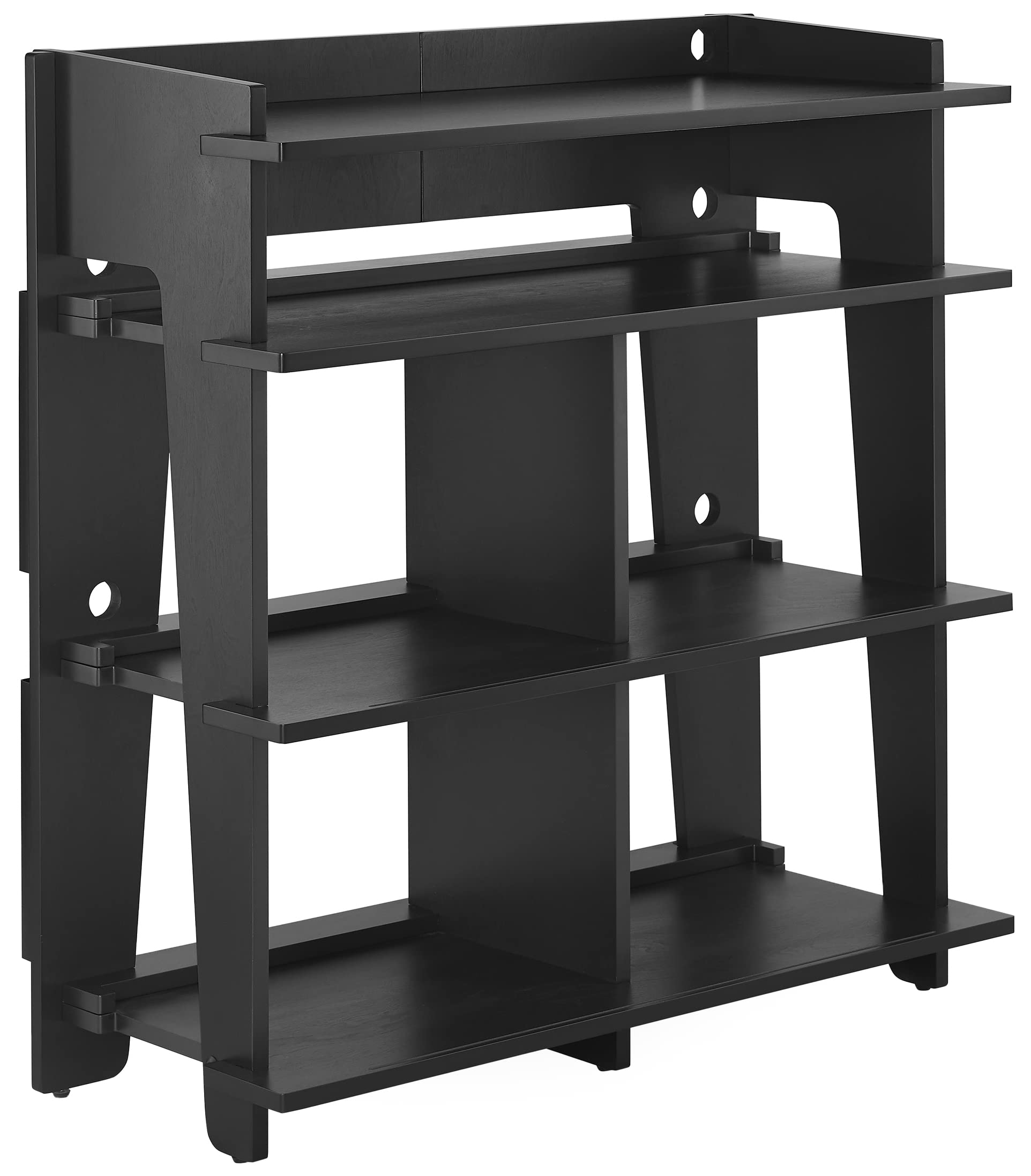 Crosley Furniture Soho Media Console, Record Player Stand with Vinyl Storage, Modern Home Organizer, Black - Image 10